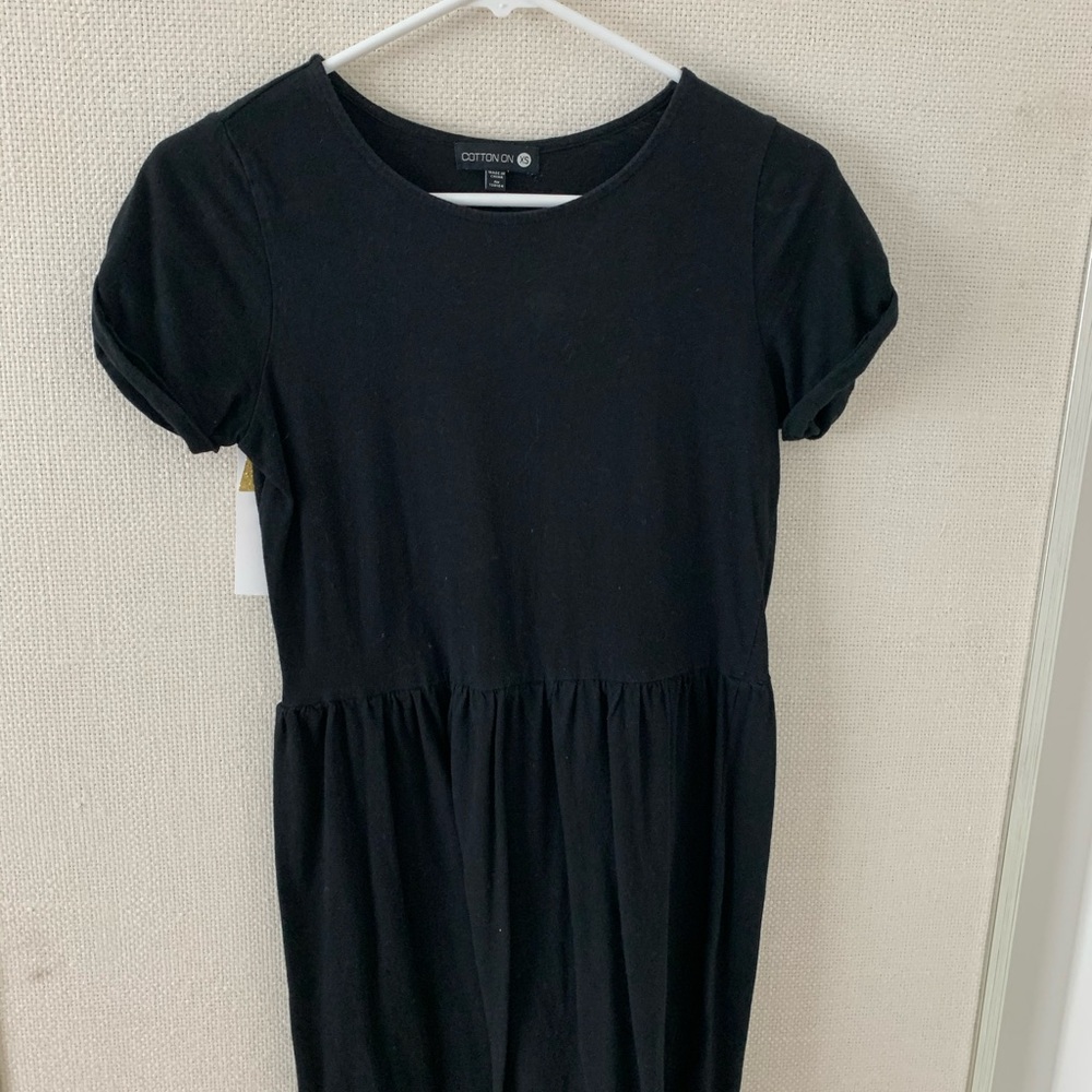 Cotton On basic black dress